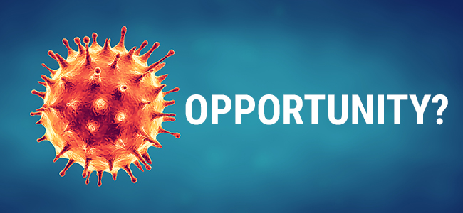 coronavirus or flu virus concept